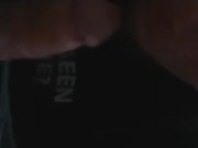 Sucking him clean after he fucked me, first blowjob video!! 15/16