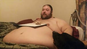 Stuck in bed but still eating