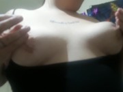 A little titty tease 12/16