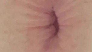 Horny Teen gapes Asshole underwater with beerbottle