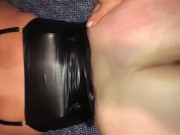 Big ass takes dick doggy style