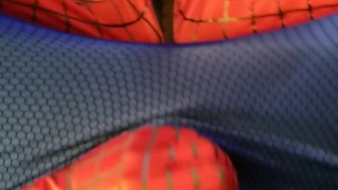Black Lewd Spidey Stroke