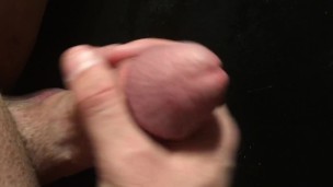 Blu Shoots thick daddy cum on table