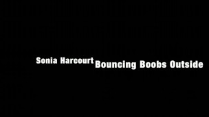 Sonia Harcourt Bounces her Natural Tits in Slow Motion