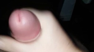 Shooting my warm cum