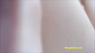 Nice girl masturbating in her bathroom