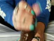 She Stroke The Life Out That BBC! 13/16