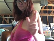 Hot Teen Smokin In Garage Prt2 13/16