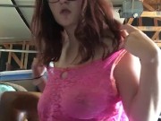 Hot Teen Smokin In Garage Prt2 15/16
