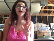 Hot Teen Smokin In Garage Prt2 3/16