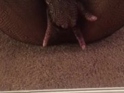 Playing with my Pussy in the Mirror
