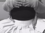 Chubby girl fingers herself after work 3/16