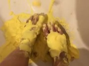 Foot food worship 13/16