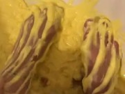 Foot food worship 14/16