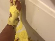 Foot food worship 9/16