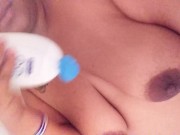 It feels so good in the shower 10/16