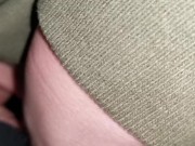 College Teen gets Quick Blowjob on the Quad After Party 2/16