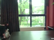 GERMAN SCOUT - LIA WILL DEN JOB UND FICKT ALTEN SACK UND LECKT SEINEN ARSCH 6/16