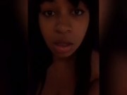 submissive Erica squirts after sucking on a black dildo after school 16/16