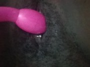 Playing with my wet hairy pussy while No one is home watch me cream pt.1 16/16