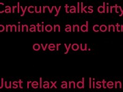 Carlycurvy talks dirty taking control over you 16/16