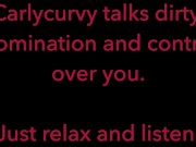 Carlycurvy talks dirty taking control over you 3/16