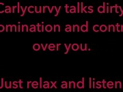 Carlycurvy talks dirty taking control over you 9/16