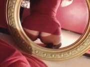 Latina loves pleasing bouncing ass