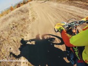 I got a ride on a motorcycle and got fucked in my ass. Mia Bandini 4/16