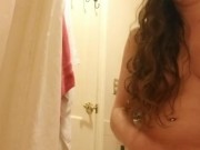 Playing with myself before company: anal fingering 6/16