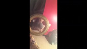 Bouncing her big butt