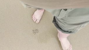 beach feet