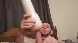 New fleshlight toy a fan got for me, just tryin it out lovin it so far!