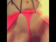 Compilation Kali fucks herself with huge dildo, squirts and teases in slomo 13/16