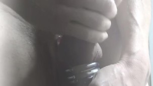 Ball Stretching Triple Cock Ring Cumshot