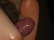 Silky rose, after a hard day at work sole stroke 13/16