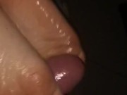 Silky rose, after a hard day at work sole stroke 15/16