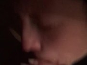 Petite Girlfriend Deepthroats Like A Pornstar And Swallows Cum 15/16