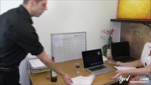 AgedLovE Lacey Starr Eva and Marcus Threesome