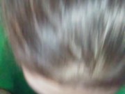 White girl deepthroats my cock 2/16