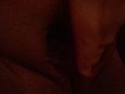 Bbw playing with pussy
