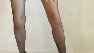 Toystest babe model, light strip, lingerie