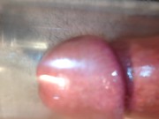 close up penis pump