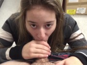 18 Year Old Girlfriend Swallows Massive Load 6/16