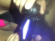 Sexy Thick RedboneBBW get her pussy toyed wile playing GTA 4/16