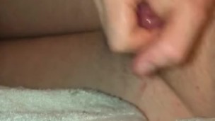 18 year old drains cock and post orgasm torture