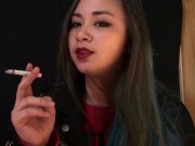 Smoking Fetish Girl Ashes on You - MissDeeNicotine