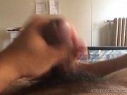 Sunlight of a day and jacking off