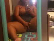 Cumming in Mirror - My Morning Orgasm