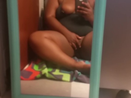 Cumming in Mirror - My Morning Orgasm